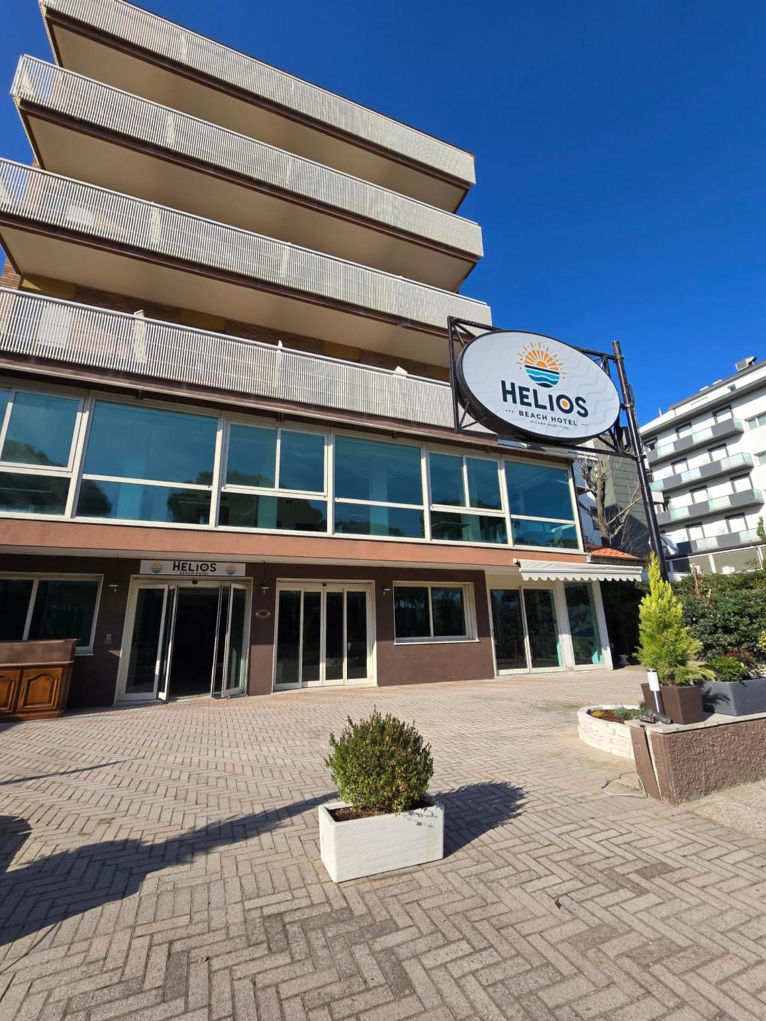 Hotel Helios Beach ميلانو ماريتيما المظهر الخارجي الصورة