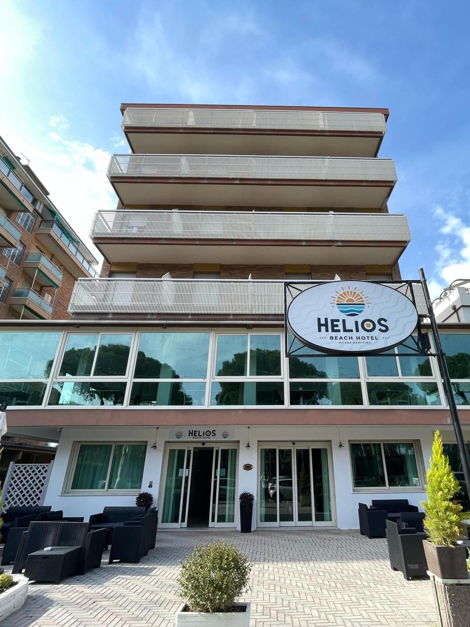 Hotel Helios Beach ميلانو ماريتيما المظهر الخارجي الصورة