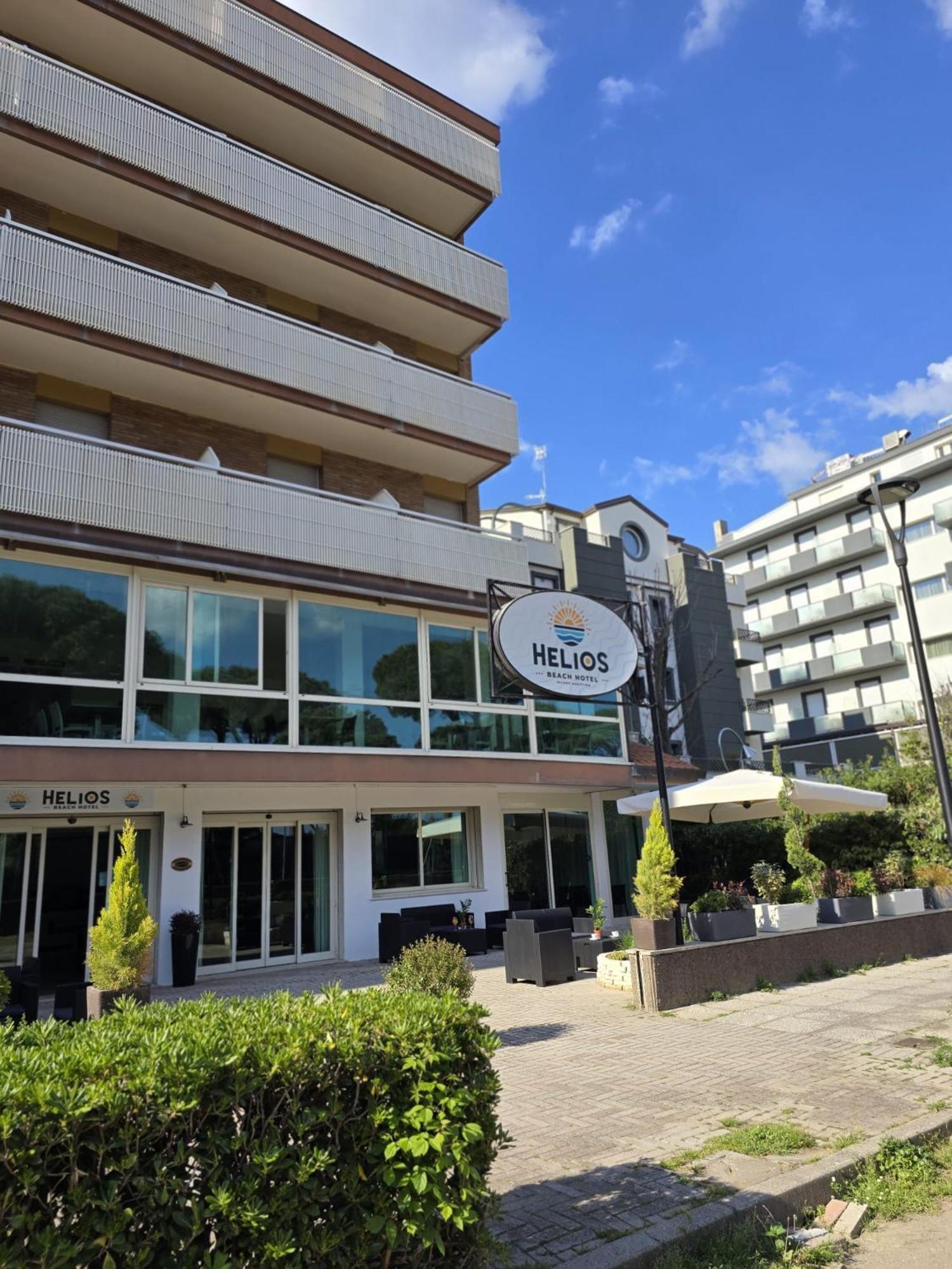 Hotel Helios Beach ميلانو ماريتيما المظهر الخارجي الصورة
